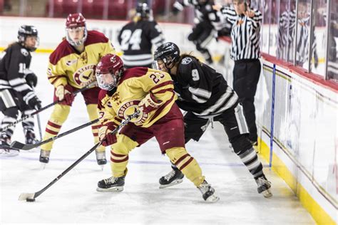 Boston College Womens Hockey Defeats Providence Netting The Sweep
