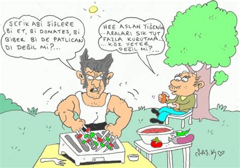 Shish Kebab By Yasar Kemal Turan Famous People Cartoon Toonpool