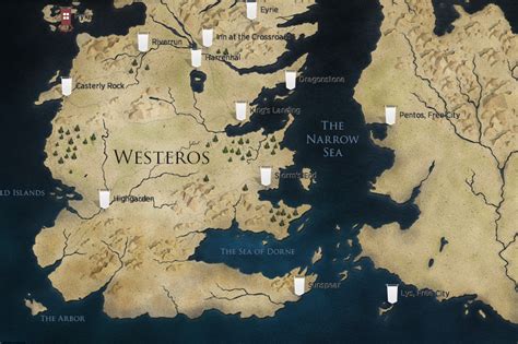 Game Of Thrones Map Of Westeros And Essos Download Them And Print