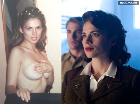 Hayley Atwell Captain America Nude Shows Huge Tits Nudbay