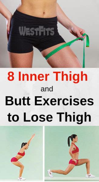 eight inner thigh and butt exercises to lose thigh fat fast in a week