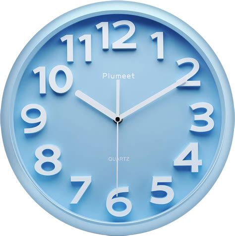 Reloj De Pared Grande De 33 Cm Relojes De Plumeet Decorativos De