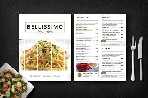 essential restaurant menu design tips  psd indesign ms word pages publisher ai