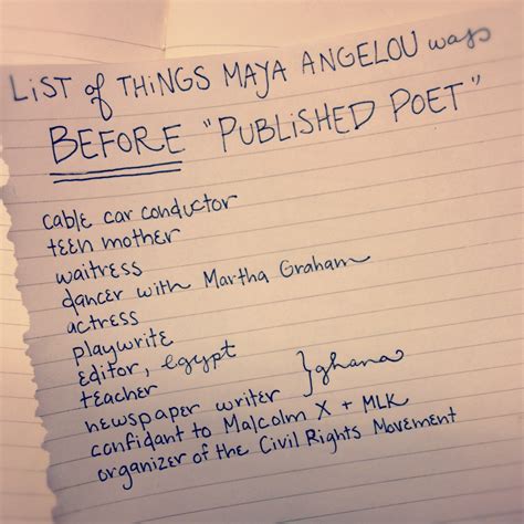 Maya Angelou Poems And Quotes Quotesgram
