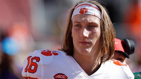 Trevor lawrence is known in part for his long blond hair, and he isn't bashful about showing off his flow. College Football 2018-19 Thread - Page 12 - College ...