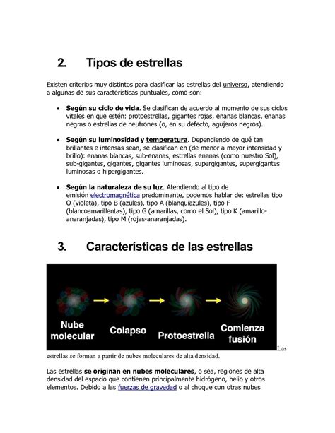 Calaméo Tipos De Estrellas