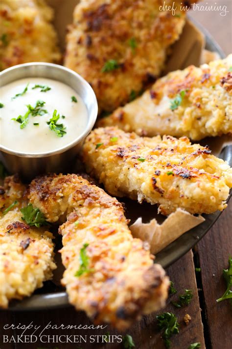 I am so glad it's such a hit! Crispy Parmesan Baked Chicken Strips | Chef in Training