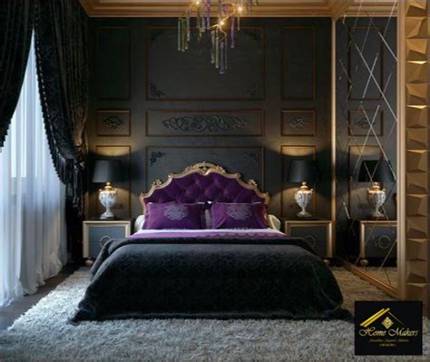 Royal Bedroom Purple