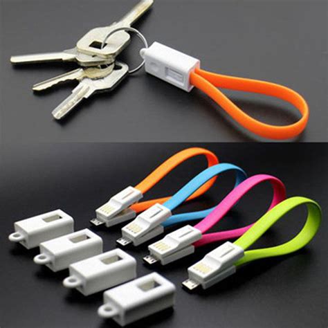 2 In 1 Key Chain Charging Cable Iplus Usb Inc