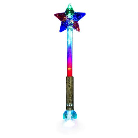 Fun Central Au055 1 Pc Led Magic Star Wand Light Up Wand Led Star