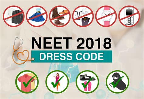 Neet Dress Code Neet 2018 Guidelines Pcmb Blog