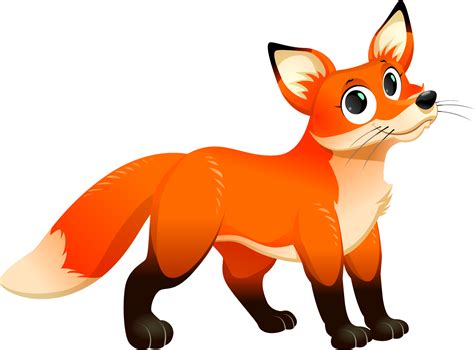Crmla Clip Art Image Of Fox