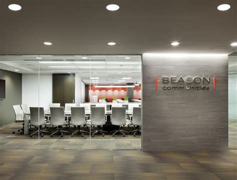 Conference Room Entry Way Glass With Accent Wall For Logo Color