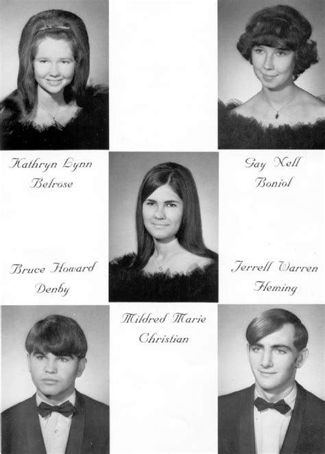 Shelbyville High School 1969 Alumni Page 1