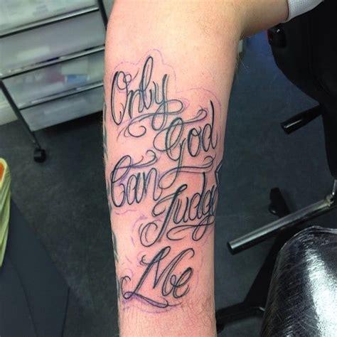 Amazing Only God Can Judge Me Tattoo Ideas You Will Love Tattoos