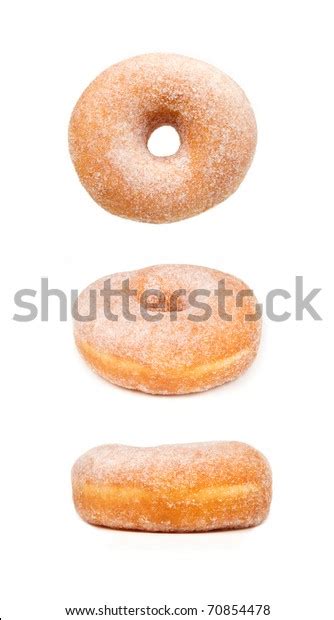 Sugar Ring Donut Three Different Views Stock Photo 70854478 Shutterstock