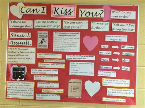 consent is sexy and mandatory bulletin board ra door decs display boards res life consent