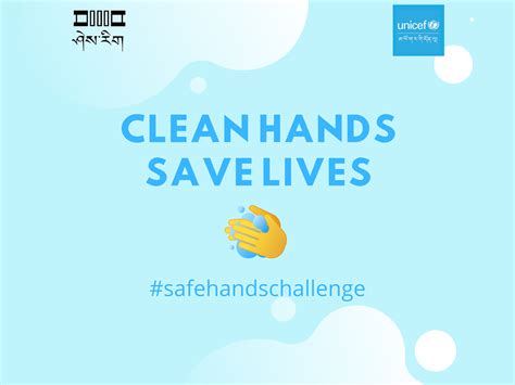 Clean Hands Save Lives Unicef Bhutan