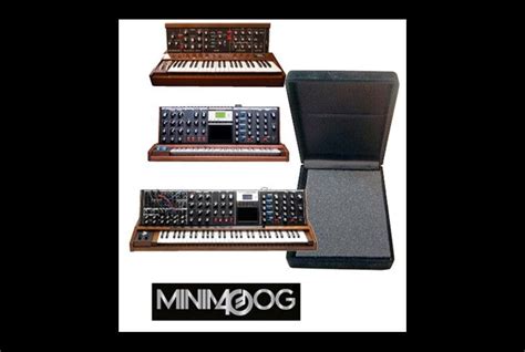 Ufffff Mini Moog Pin Set 40 Anniversary