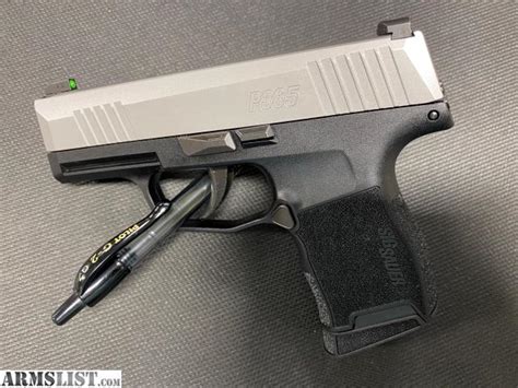 Armslist For Sale New Sig Sauer P365 Stainless 9 Mm