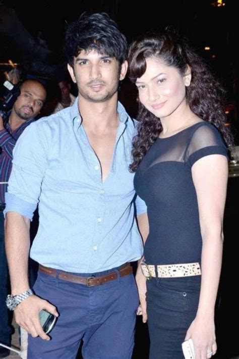 Sushant Singh Rajput With Ankita Lokhande