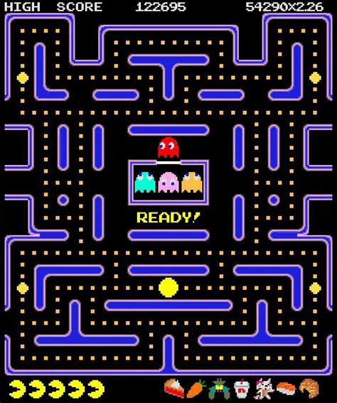 Pacman Pacman Desenho Cartazes Retro Anúncios Criativos