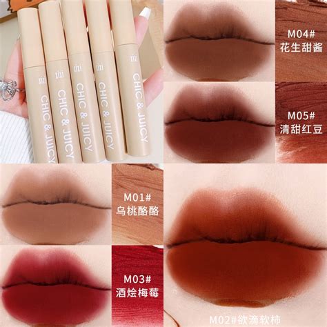 Xixi Velvet Lip Mud Mist Matte Lip Puree Shopee Philippines