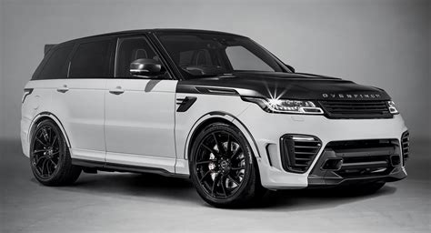 Overfinch Goes Over The Top With Tuned Range Rover Sport Svr Carscoops