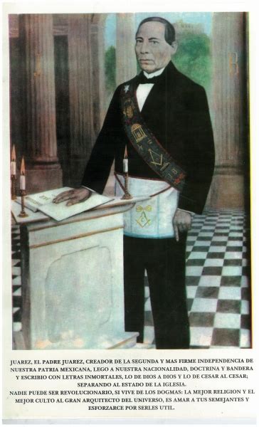 Benito Juárez Con Arreos Masónicos Imperiusartscom Tienda Fraterna