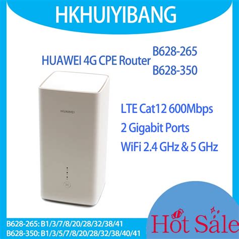 Original Huawei 4g Cpe Pro 2 B628 265 Lte 600mbps Wi Fi Ac1200 4g Sim