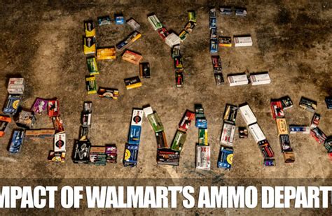 The Impact Of Walmart No Longer Selling Ammo