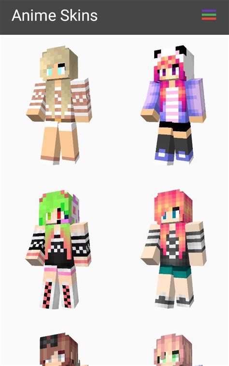 Skins From Anime For Minecraft Pe Apk For Android Download