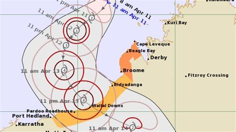 Cyclone Ilsa To Hit Wa Coast Evacuations Begin In Telfer The Cairns Post