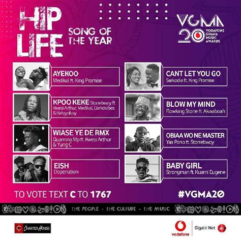 Vgma 2019 Full List Of Nominees