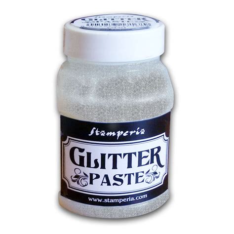 Glitter Paste 100 Ml Silver K3p45s Stamperia
