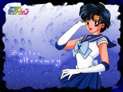 Sailor Mercury Japanese Sailor Moon Wallpaper 28497786 Fanpop