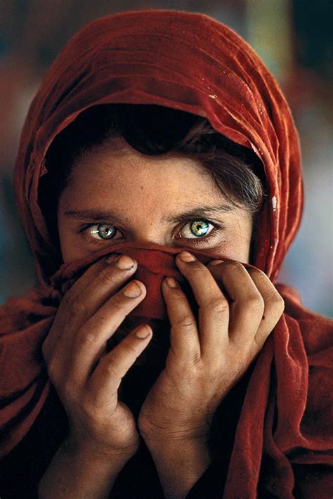 A Rarely Seen Alternative Shot Of The Afghan Girl With Images