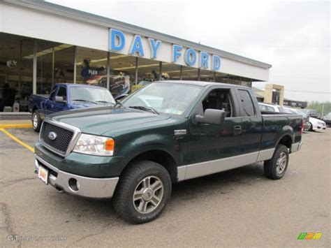 2007 Forest Green Metallic Ford F150 Xlt Supercab 4x4 48770220 Photo