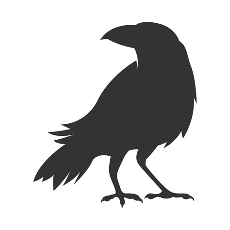 Raven Logo Icon Design Illustration 14919228 Vector Art At Vecteezy