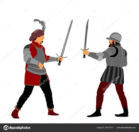 Sword Fighting Clipart