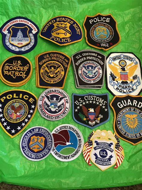 Federal Police Patches You Pick Etsy
