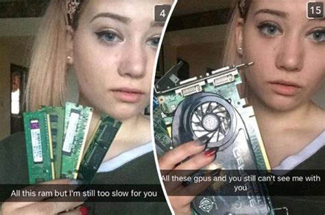Snapchat Puns From Girl To Babefriend Are Sending Web Mental In US Daily Star