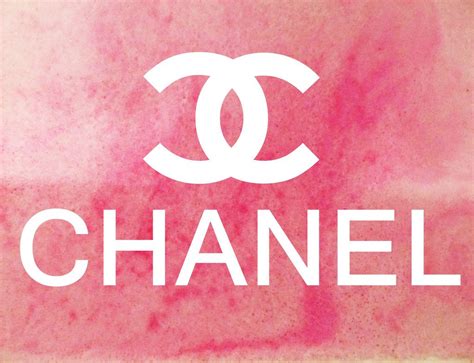 Pink Chanel Logo LogoDix