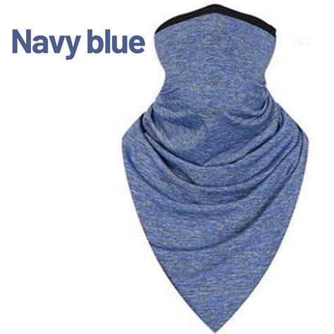 New Unisex Dustproof Triangle Breathable Ice Silk Head Scarf Multifunction Cycling Windproof