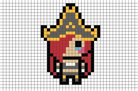 League Of Legends Miss Fortune Pixel Art Pixel Art Pixel Art Design