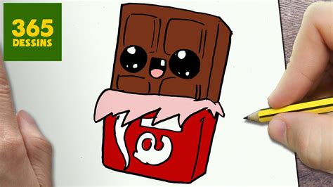 Cute Stuff Online Comment Dessiner Chocolat Kawaii Étape Par Étape