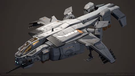 Dropship Andreas Strømberg On Artstation At