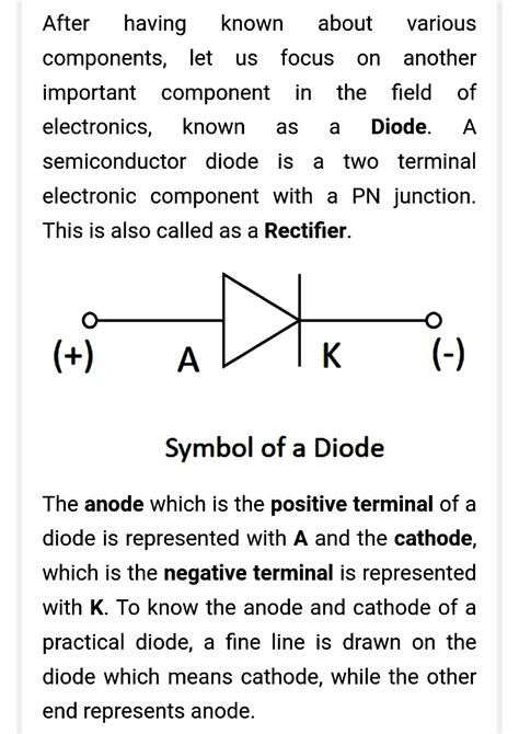 Diode Physics Studocu