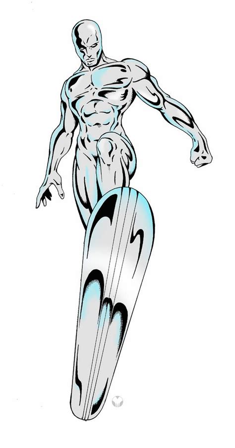 Silver Surfer By Mikemahle On Deviantart In 2021 Silver Surfer Comic