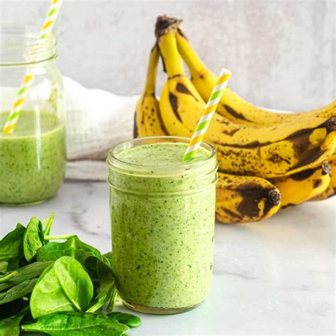 Easy Banana Spinach Smoothie Worn Slap Out